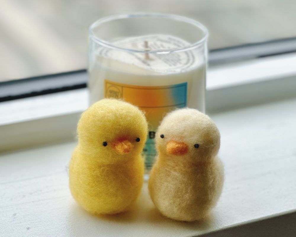 Needle felting