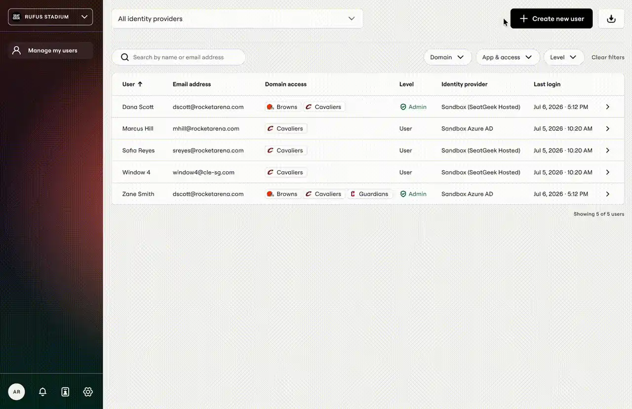 New onboarding flow