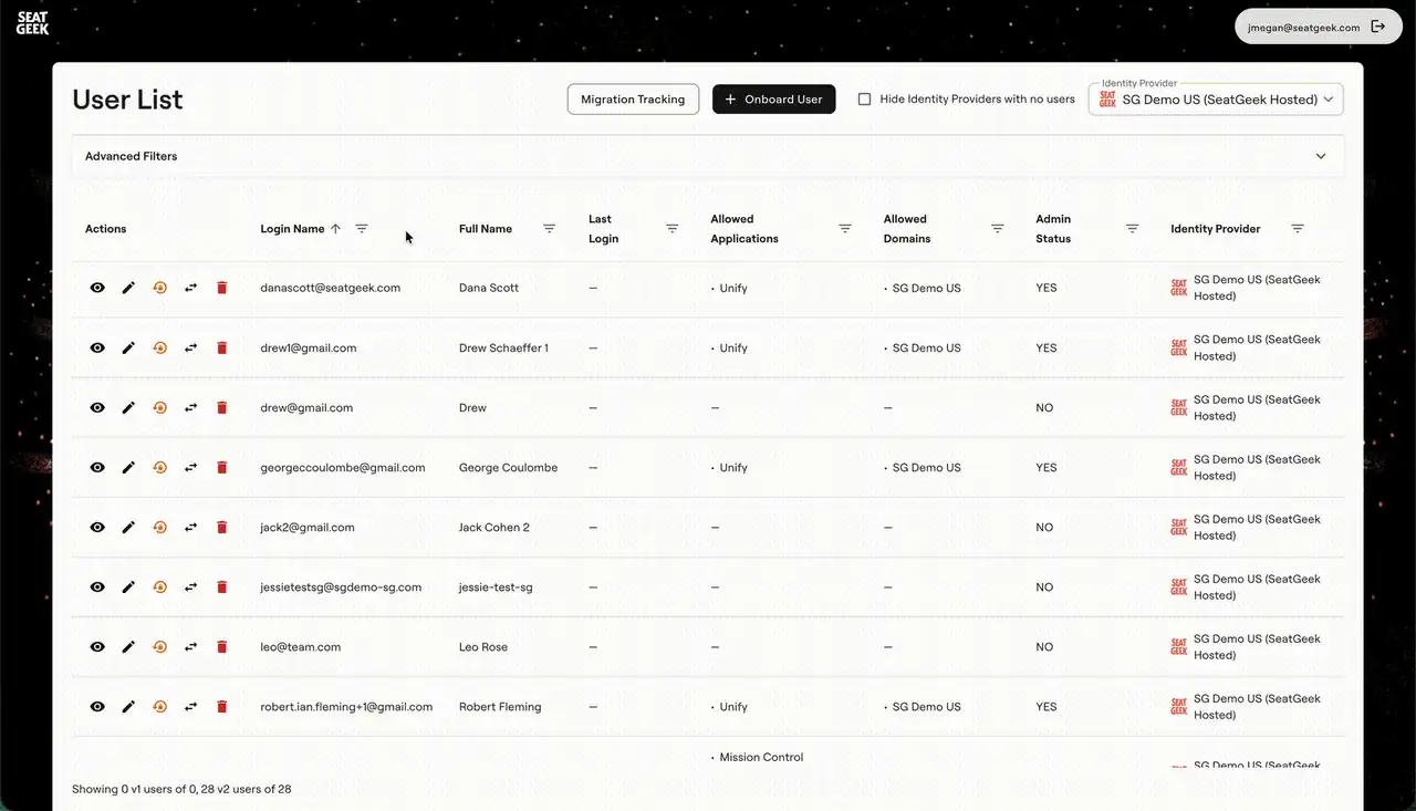 Old change access flow